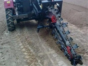 鏈條式開溝機